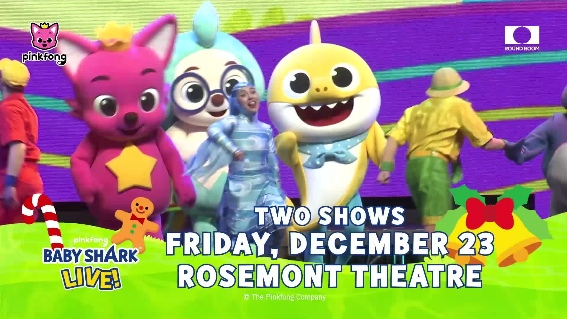 <h1 class="tribe-events-single-event-title">Baby Shark Live!: The Christmas Show @ The Rosemont Theatre</h1>